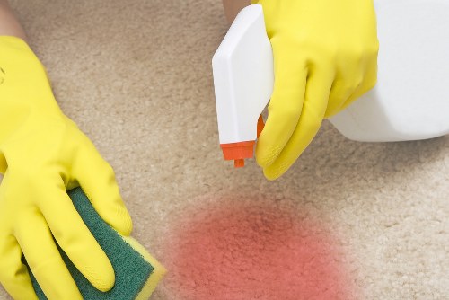 Professional mattress cleaning service in a Queenspark home bedroom