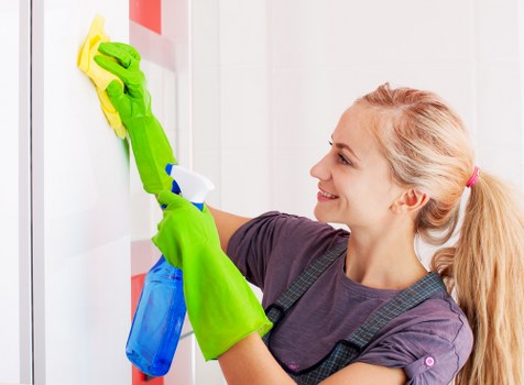 Professional office cleaning in a Queenspark workspace