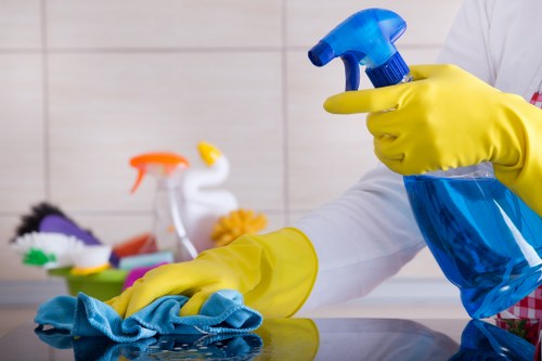Move in cleaning team preparing a Queenspark home for new occupants