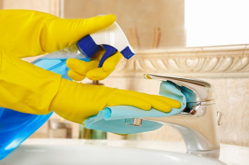 Steam cleaning service for stairs and hallways in Queenspark