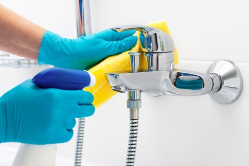 Local after builders cleaning team completing a renovation clean in Queenspark