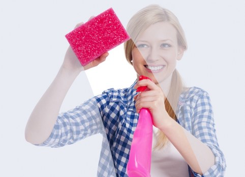 Local carpet cleaner working in a Queenspark business space